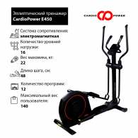 Эллиптический тренажер CardioPower E450